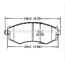 D462 OE No.41060-32R91 für Nissan Infiniti Hyundai Kia stolz Bremsbelag